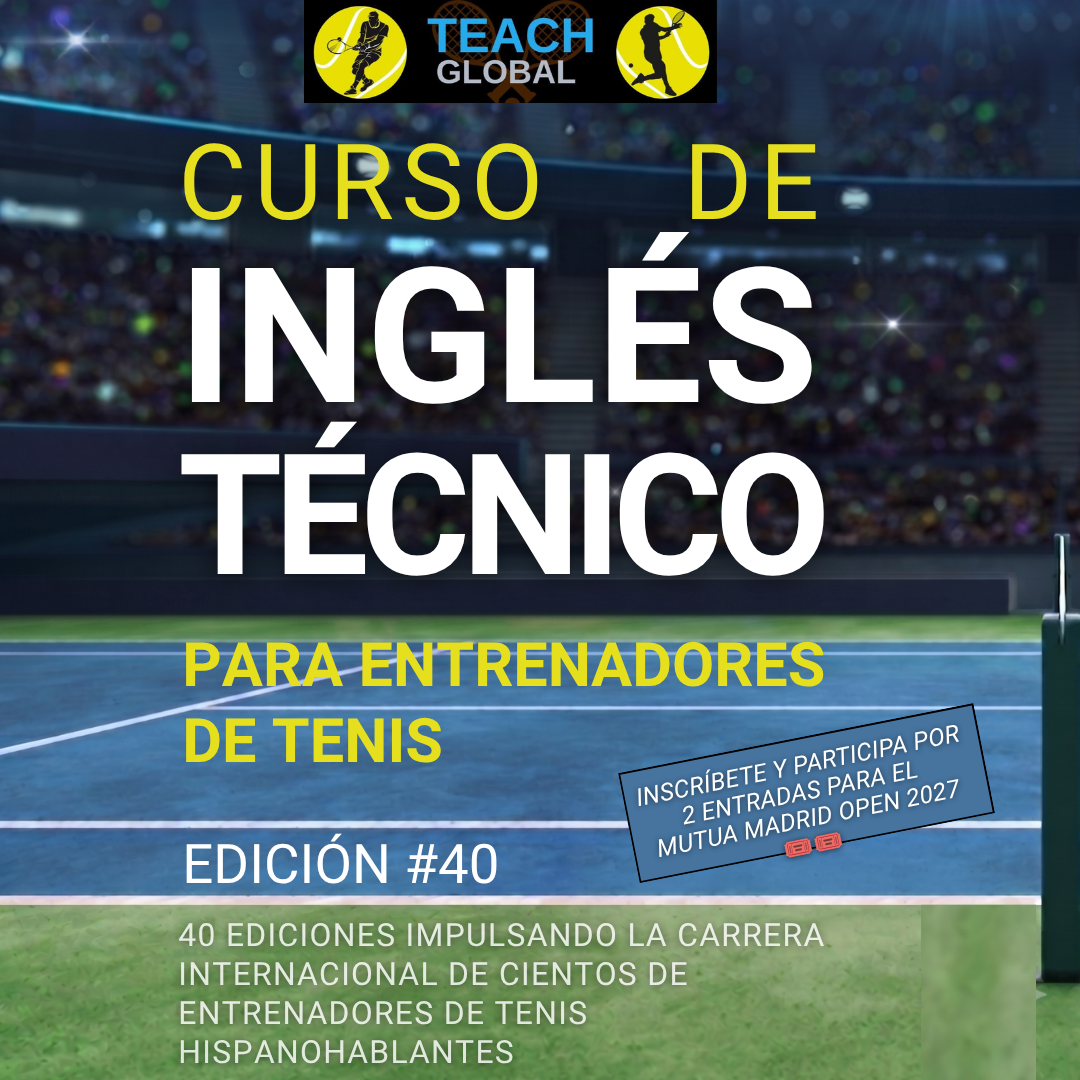 Curso de Inglés Técnico para Entrenadores de Tenis